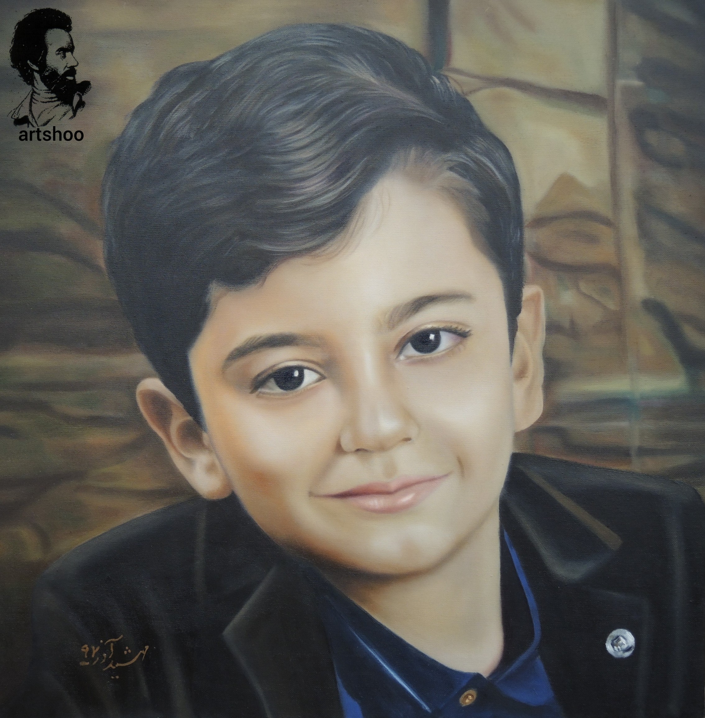 نقاشی رنگ روغن اورژینال